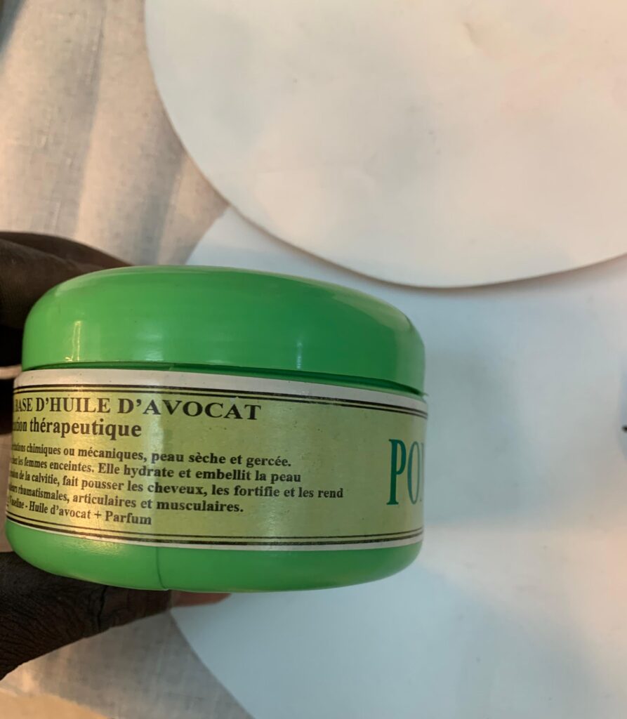 Avocado ointment or cream