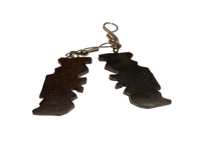Earrings Togo map