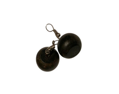 Earrings central spherical