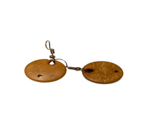 Earrings coconut shell
