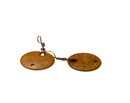 Earrings coconut shell