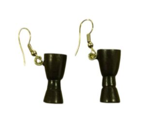 Earrings djembe