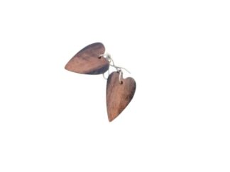Earrings heart-shaped