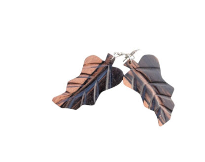 Earrings leaf
