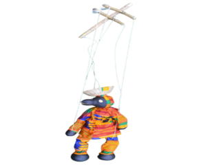 Marionette calabash doll