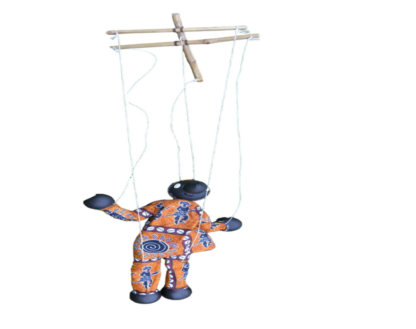 Marionette calabash doll