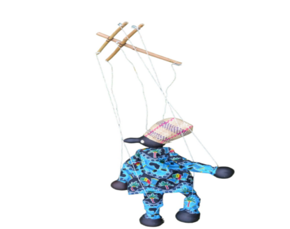 Marionette calabash doll
