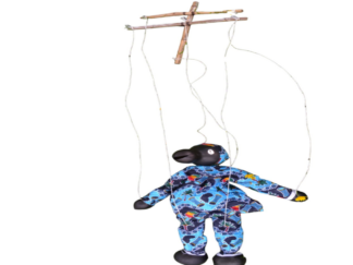 Marionette calabash doll