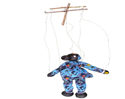Marionette calabash doll