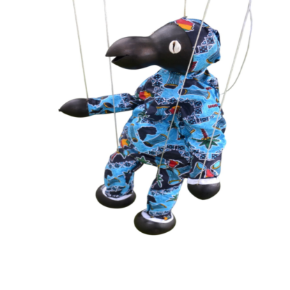 Marionette calabash doll