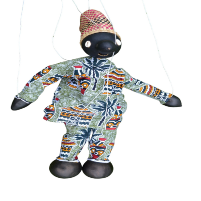 Marionette calabash doll