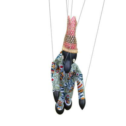 Marionette calabash doll