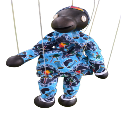 Marionette calabash doll