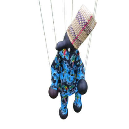 Marionette calabash doll
