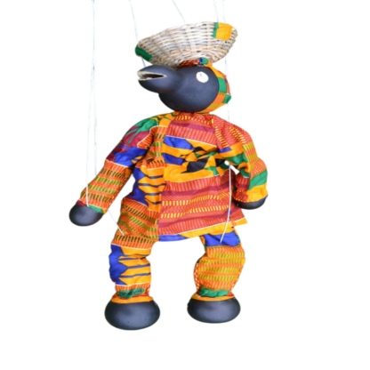 Marionette calabash doll