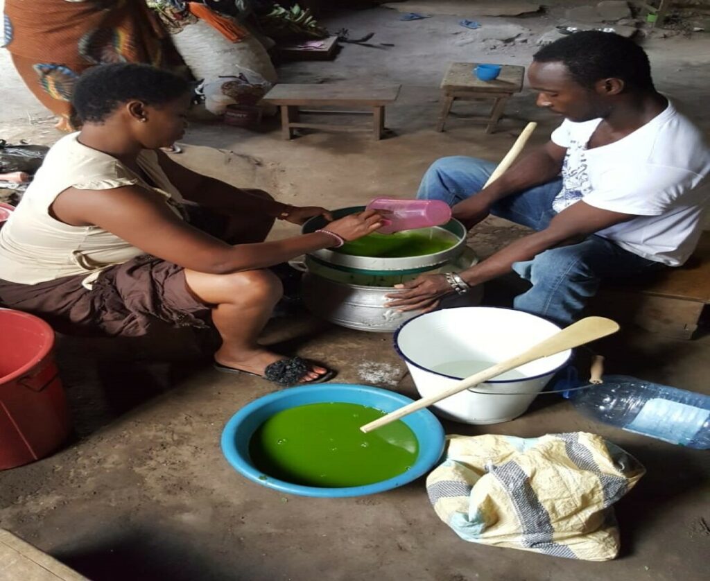 Moringa cream making by CDH