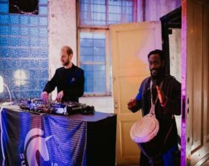 Percussion with DJ
